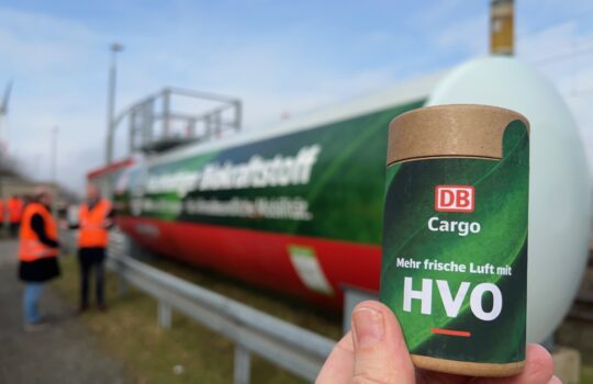 Setzt zukünftig vermehrt auf HVO als Dieselersatz: die DB Cargo. Foto: Helmut Stapel